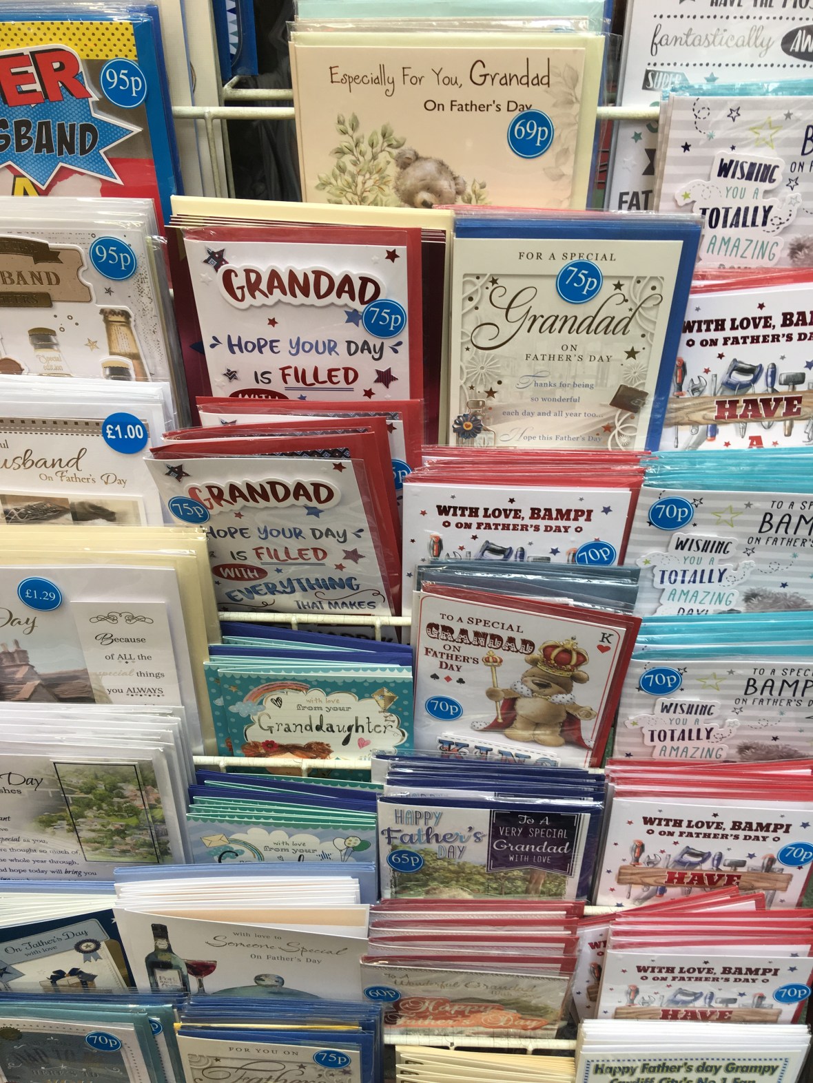 Grandad on fathers day