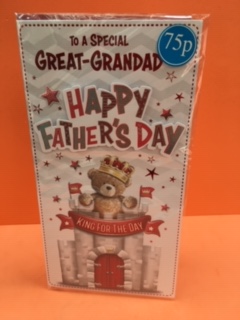 n - great grandad king of the castle