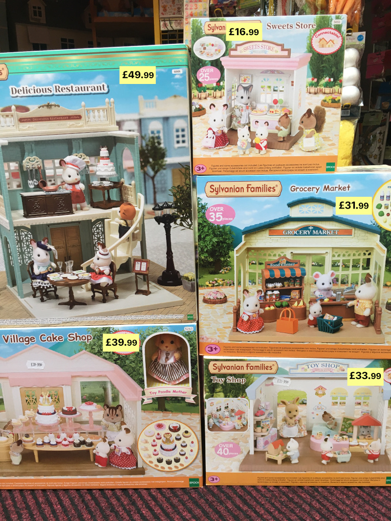 sylvanian family shops