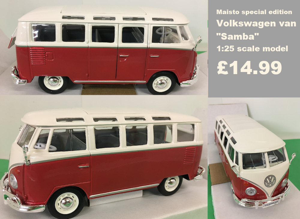 volkswagen van samba model £14.99