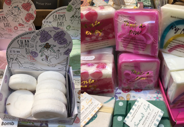 Vegan shampoo bars and hand made soaps