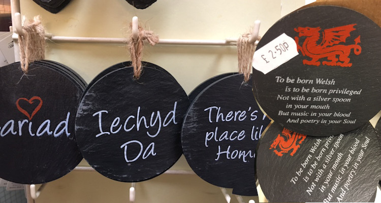 Welsh slate coasters