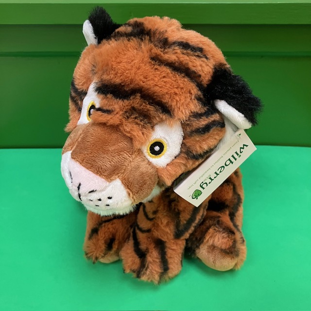 Cuddly tiger soft toy