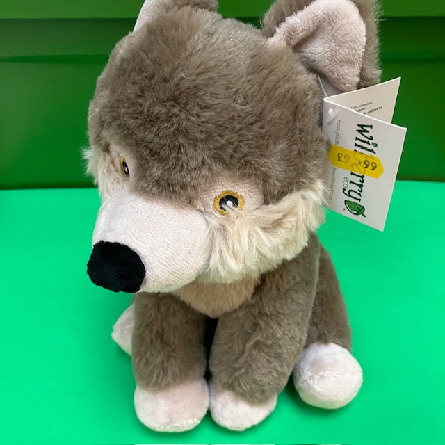 Cute wolf soft toy