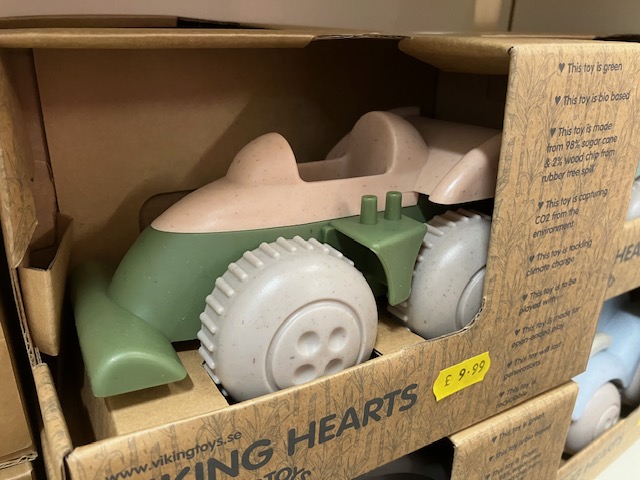 eco-friendly toy car