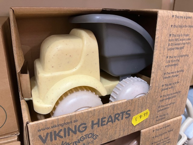 eco-friendly toy truck