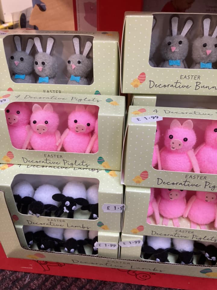 decorative easter animals