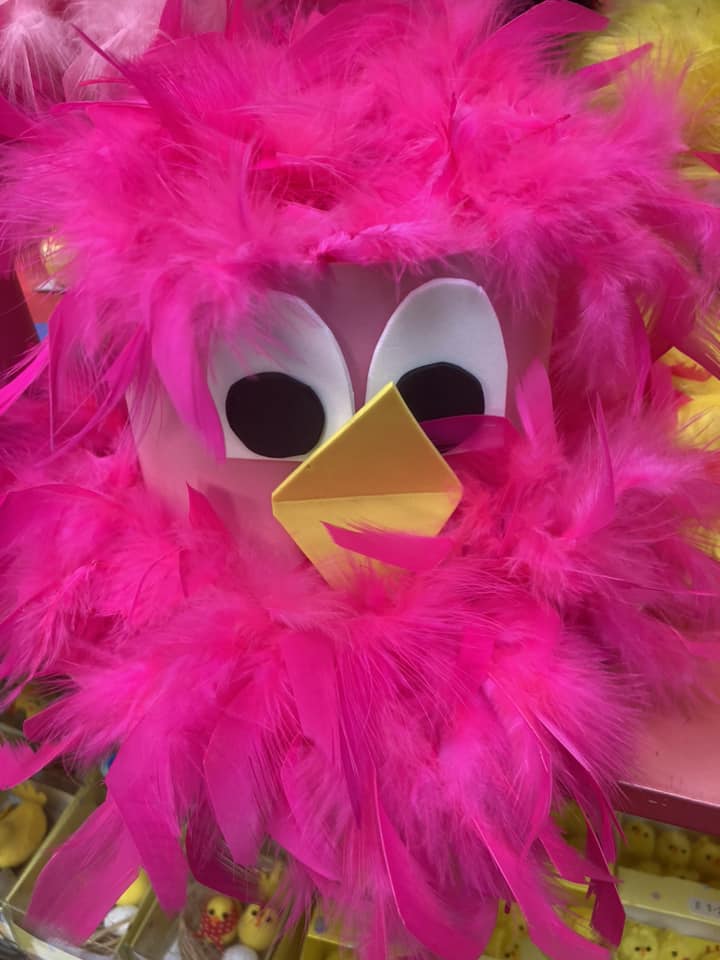 Pink Chick Easter Bonnet