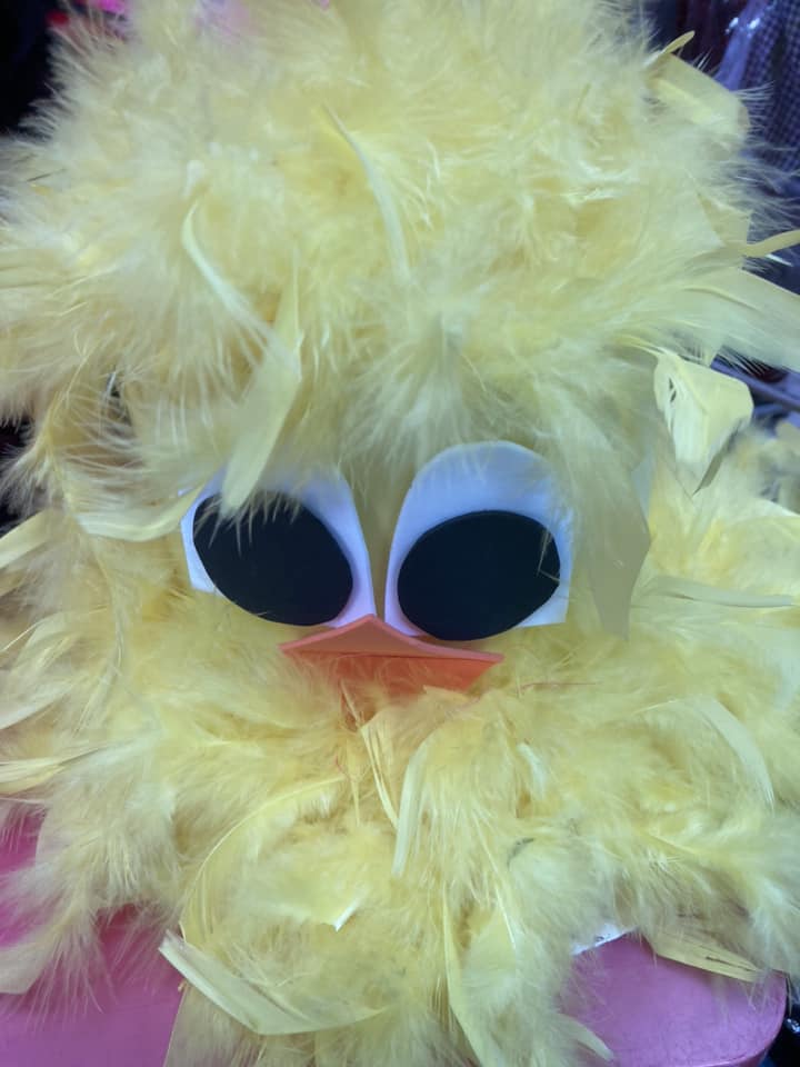 Yellow Chick Easter Hat