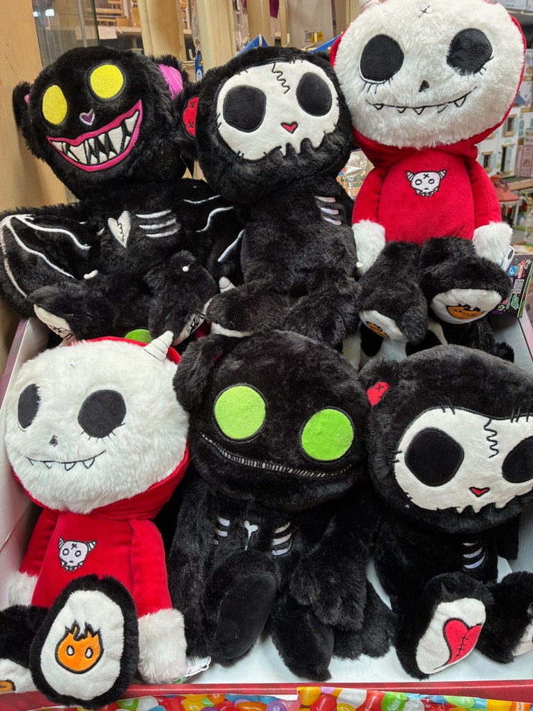 Slightly creepy soft toys