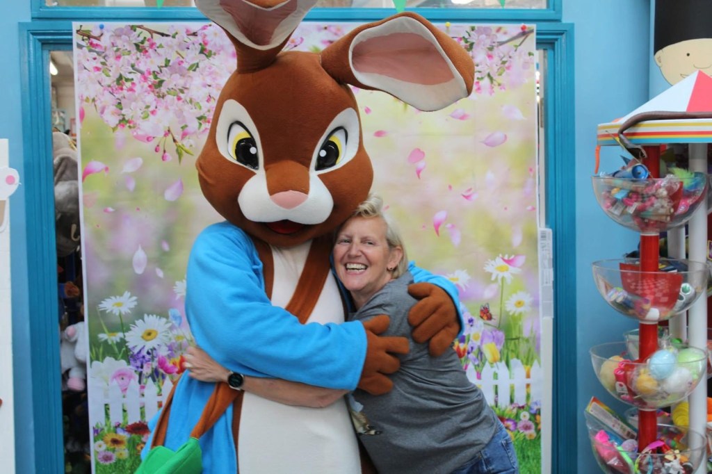 Visit from Peter Rabbit