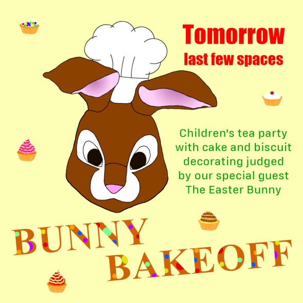 Bunny Bakeoff tomorrow