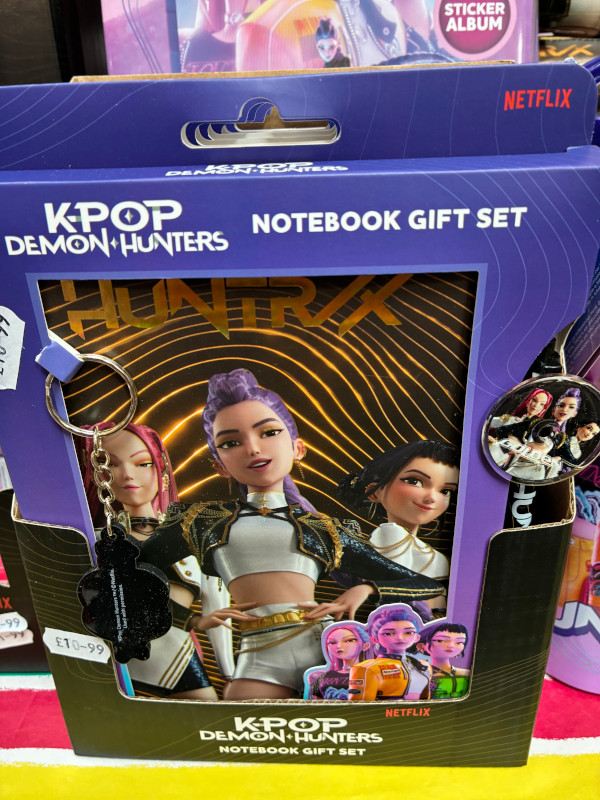 Kpop Demon Hunters notebook gift set