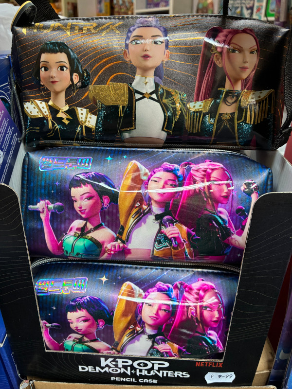 Kpop Demon Hunters pencil cases