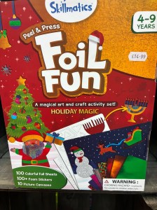 Peel and press foil fun - A magical art and craft activity set - Holiday magic
