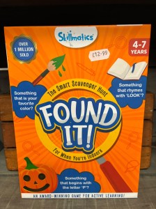 Found it! The smart scavenger hunt for when you're indoors